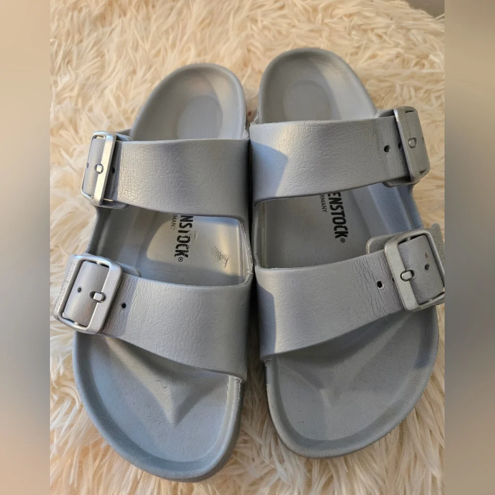 Birkenstock Arizona EVA Sandals Size EU38 US 7-7.5 - Picture 8 of 12